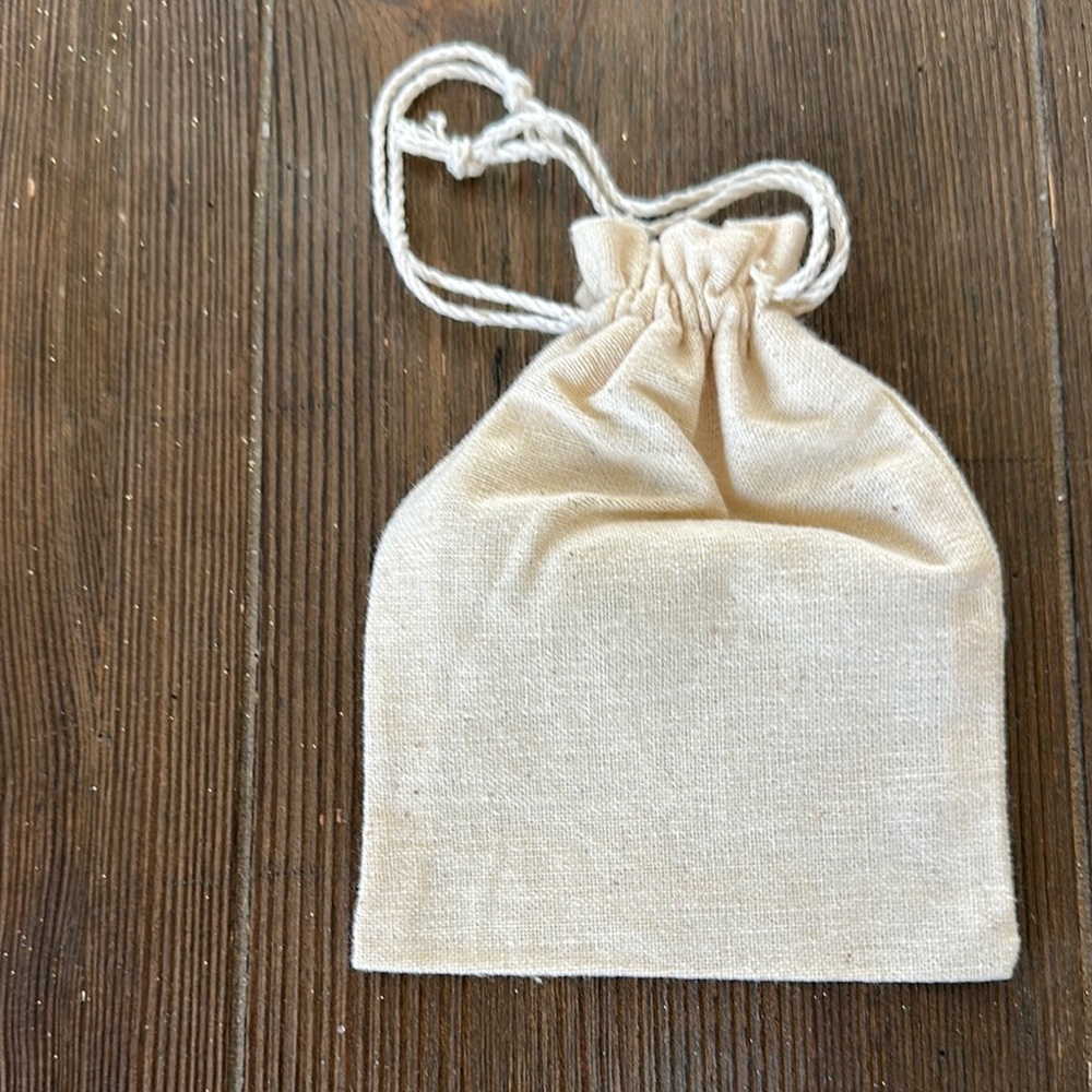Feather Print Drawstring Bags - Picture 3 of 3